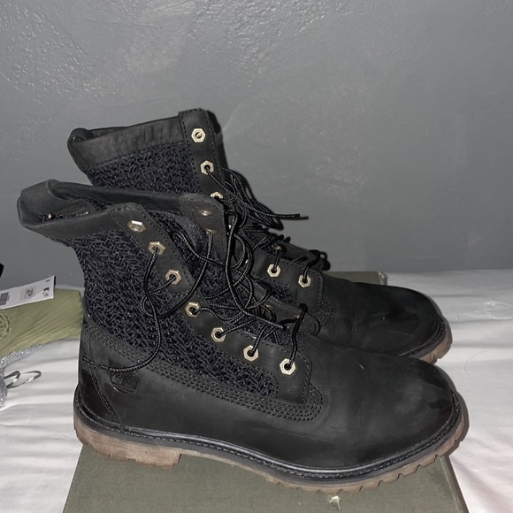 Black timberland boots - Picture 3 of 3